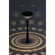 Lampa solara Rabalux MONOR plastic, negru, transparent, LED, 0.1W, 3lm, 3000K, IP44 - 77177