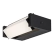 Aplica de perete exterioara Rabalux CUBBINGTON metal, plastic, negru, alb, LED, 18W, 1460lm, 4000K, IP54 - 77185