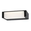 Aplica de perete exterioara Rabalux CUBBINGTON metal, plastic, negru, alb, LED, 18W, 1460lm, 4000K, IP54 - 77185