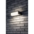 Aplica de perete exterioara Rabalux CUBBINGTON metal, plastic, negru, alb, LED, 18W, 1460lm, 4000K, IP54 - 77185