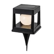 Lampa solara Rabalux HOLNE plastic, negru, alb, LED, 0.3W, 6lm, 2500K-3000K, IP44 - 77188