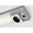 Corp de iluminat Rabalux SOFT metal, plastic, argintiu, alb, LED, 8W, 4000, 450Lm - 78039