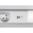 Corp de iluminat Rabalux BILAL metal, plastic, argintiu, alb, LED, 18W, 4000K, 1750Lm - 78042