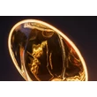 Bec Rabalux BULB metal, aur, E27, chihlimbar, 4W, 1800K, 320Lm - 79076
