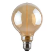 Bec Rabalux BULB metal, aur, chihlimbar, E27, 3W, 1800K, 170Lm - 79077