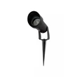 Lampa de decor exterior Searchlight Spike metal, negru, GU10, 7W, IP65 - 1010BK
