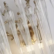 Aplica de perete Searchlight HERITAGE metal, sticla, auriu, transparent, G9 - 10425-2GO