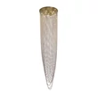 Pendul Searchlight SWOOP metal, cristal, alama, GU10 - 10883-10SB