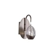 Aplica de perete Searchlight Seeds metal, sticla, maro, sampanie, LED, 12W, 1105lm, 3000K - 11142-1LT