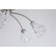Plafoniera Searchlight Astral metal, sticla, nichel, transparent, G9, 33W - 11525-5SN