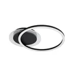 Plafoniera Searchlight Contour metal, negru, LED, 24W, 3245lm, 3000K - 13650BK