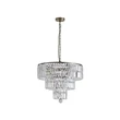 Pendul Searchlight Empire metal, cristal, alama, transparent, E14, 60W - 1375-5AB