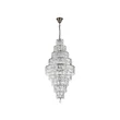 Candelabru Searchlight Empire metal, sticla, alama, transparent, E14, 60W - 1500-13AB