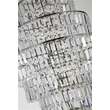 Candelabru Searchlight Empire metal, sticla, alama, transparent, E14, 60W - 1500-13AB