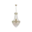 Pendul Searchlight Louis Phillipe metal, cristal, alama, transparent, E14, 60W - 1611-6SB