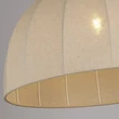 Abajur Searchlight Corinne textil, bej, B22, E14, E27 - 20068NA