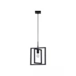 Pendul Searchlight Plaza metal, negru, E27, 60W - 23203BK