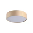 Plafoniera Searchlight Drum metal, textil, alb, sampanie, E27, 60W - 23298-2CP