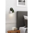 Aplica de perete Searchlight Cone metal, verde, LED, 1.5W, 160lm, 3000K - 23350GR