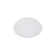Plafoniera Searchlight Stripy metal, acril, alb, LED, 16W, 1898lm, 2700K-3200K-4000K - 23381-30WH