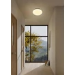 Plafoniera Searchlight Stripy metal, acril, alb, LED, 16W, 1898lm, 2700K-3200K-4000K - 23381-30WH