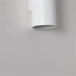 Aplica de perete Searchlight Cyls metal, alb, GU10, 10W - 24125WH