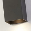 Aplica de perete Searchlight Don metal, negru, GU10, 10W - 24126BK