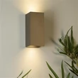 Aplica de perete Searchlight Don metal, maro, GU10, 10W - 24126LT