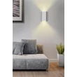 Aplica de perete Searchlight Don metal, alb, GU10, 10W - 24126WH
