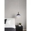 Pendul Searchlight Ombre metal, sticla, maro, fumuriu, GU10, 50W - 24183-1SM