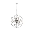 Pendul Searchlight ORBIT metal, argint, E14 - 2478-8SS