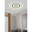 Plafoniera Searchlight Roundel metal, negru, LED, 30W, 3948lm, 3000K - 25688-35BK