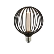 Bec Searchlight GLOBE metal, negru, E27, 4.5W, 2700K, 320 Lm - 26004BK