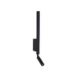 Aplica de perete Searchlight Architect metal, negru, LED, 7W, 620lm, 3000K - 28127BK