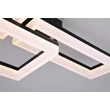 Plafoniera Searchlight Wall Art II metal, negru, LED, 30W, 4990lm, 3000K - 28612BK