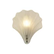 Aplica de perete pentru baie Searchlight SHELL metal, sticla, argint, alb, G9 - 28980SS