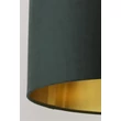 Abajur Searchlight DRUM metal, catifea, verde, E14, E27 - 31040GR