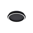 Plafoniera Searchlight Stellaris metal, acril, negru, alb, LED, 16W, 1926lm, 3000K - 31283-36BK