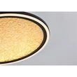 Plafoniera Searchlight LUNA metal, plastic, negru, alb, auriu, LED, 32W, 3000K, 1438 Lm - 31908-400GO
