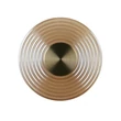 Aplica de perete Searchlight Cleo metal, sticla, alama, chihlimbar, LED, 9.4W, 862lm, 3000K - 32210AM