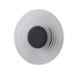 Aplica de perete Searchlight Cleo metal, sticla, negru, transparent, LED, 9.4W, 862lm, 3000K - 32210CL