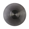 Aplica de perete Searchlight Cleo metal, sticla, nichel, gri, LED, 9.4W, 862lm, 3000K - 32210GY