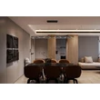 Pendul Searchlight SPACE metal, acril, negru, alb, LED, 35W, 3000K, 1497 Lm - 32804-4BK
