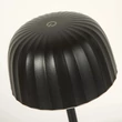 Veioza Searchlight Ezra metal, negru, LED, 2.5W, 150lm, 3000K, IP54 - 33610BK