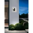 Aplica de prete exterioara Searchlight DAKOTA metal, acril, negru, LED, 8W, 3000K, 549 Lm, IP44 - 36150BK