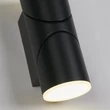 Aplica de prete exterioara Searchlight SOHO metal, acril, negru, LED, 12W, 3000K, 625 Lm, IP65 - 36180BK