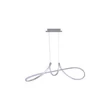 Pendul Searchlight Maisie  metal, gri, LED, 41W, 5394lm, 3000K - 36524GY
