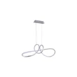 Pendul Searchlight Maisie  metal, gri, LED, 41W, 5394lm, 3000K - 36524GY
