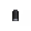 Aplica de perete exterior Searchlight Detroit metal, negru, GU10, 7W, IP44 - 37737BK