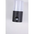 Aplica de perete exterior Searchlight Colorado  metal, plastic, negru, alb, E27, 15W, IP44 - 39220BK-PIR